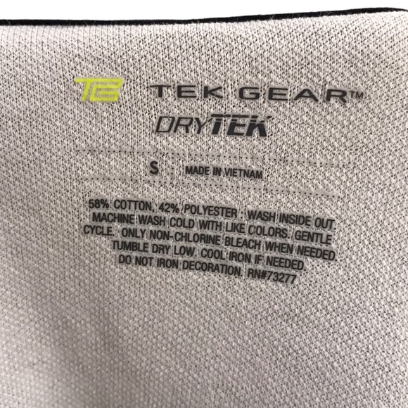 Tek Gear DryTek Cotton Blend hoodie size small - Picture 5 of 7